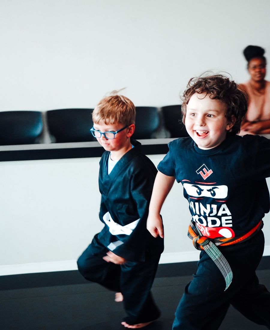 Tiny Titans students in class